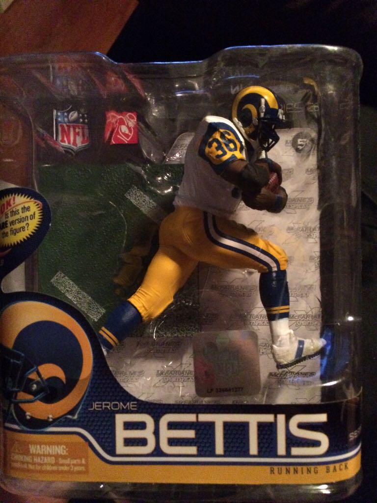 Jerome Bettis - McFarlane (Nfl Series 26) action figure collectible [Barcode 787926747379] - Main Image 1