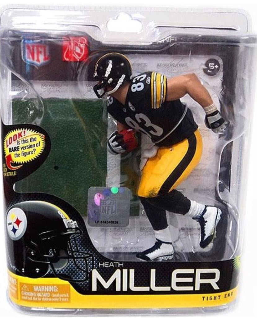 Heath Miller - McFarlane’s Sportspicks (NFL Series 27) action figure collectible [Barcode 787926747461] - Main Image 2