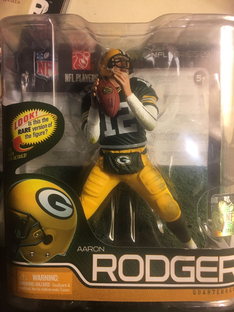 Aron Rodgers  action figure collectible [Barcode 787926747638] - Main Image 1