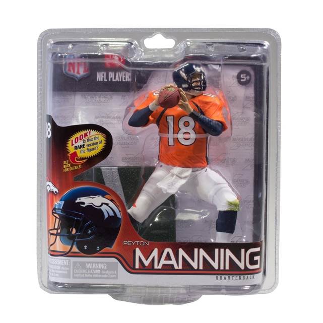 McFarlane NFL Denver Broncos Peyton Manning - McFarlane Toys (Nfl Series 30) action figure collectible [Barcode 787926750676] - Main Image 2