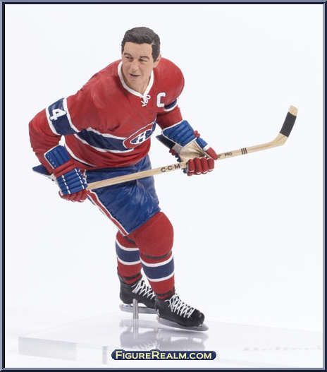 Jean Beliveau - McFarlane Toys (Montreal Canadiens) action figure collectible [Barcode 787926752168] - Main Image 2