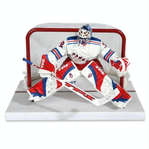 McFarlane Toys NHL Sports Series 13 Action Figure Henrik Lundqvist (New York Rangers) Blue Alternate Jersey - McFarlane Toys (New York Rangers) action figure collectible [Barcode 787926754346] - Main Image 2