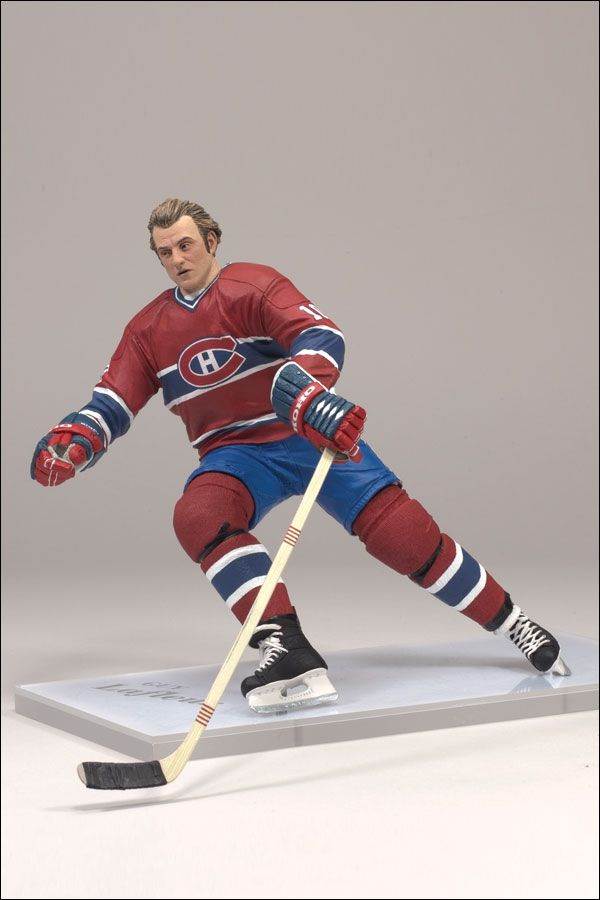 McFarlane Toys NHL Sports Legends Series 5 Action Figure Guy LaFleur (Montreal Canadiens) - McFarlane (Montreal Canadiens) action figure collectible [Barcode 787926755718] - Main Image 2
