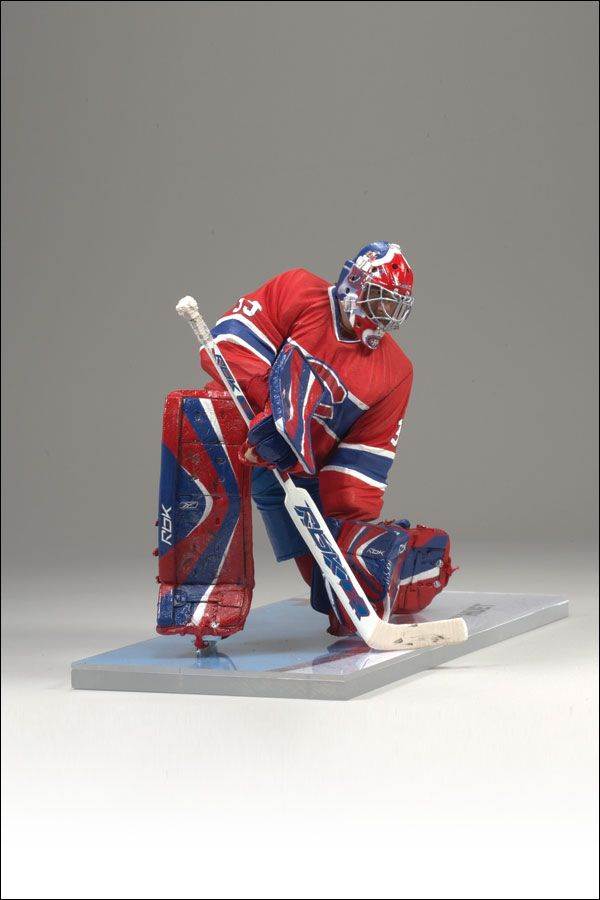 McFarlane Toys NHL Sports Series 16 Action Figure Cristobal Huet (Montreal Canadians) Red Jersey - McFarlane (Montreal Canadiens) action figure collectible [Barcode 787926755848] - Main Image 2