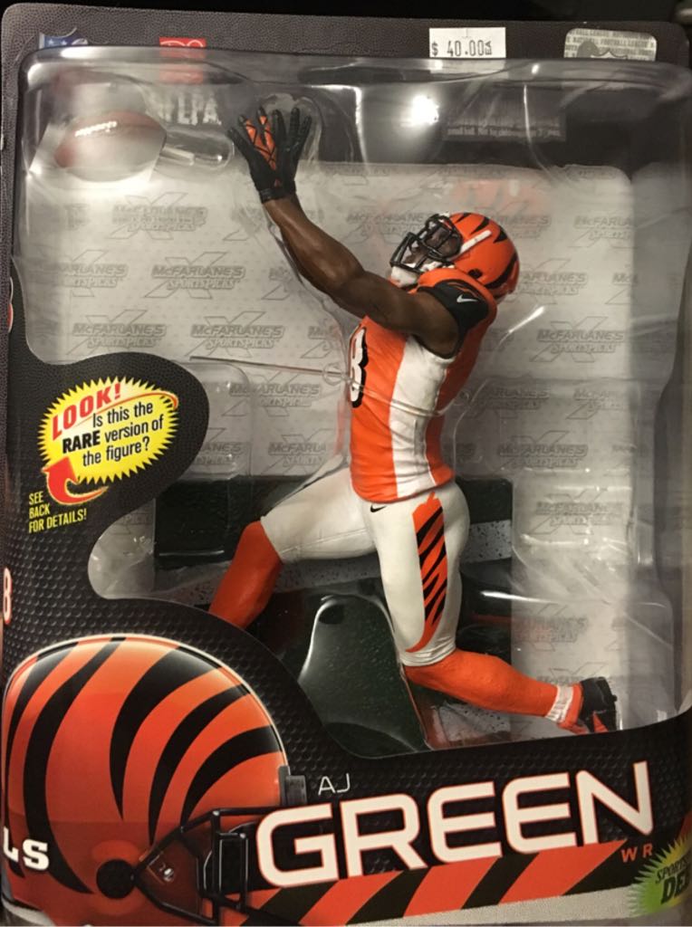 AJ Green  - McFarlane (Nfl Series 33) action figure collectible [Barcode 787926756319] - Main Image 1