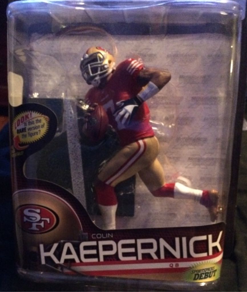 Colin Kaepernick  - McFarlane (Nfl Series 33) action figure collectible [Barcode 787926756364] - Main Image 1