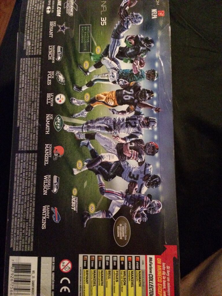 Sammy Watkins  - McFarlane (Nfl Series 35) action figure collectible [Barcode 787926756685] - Main Image 2