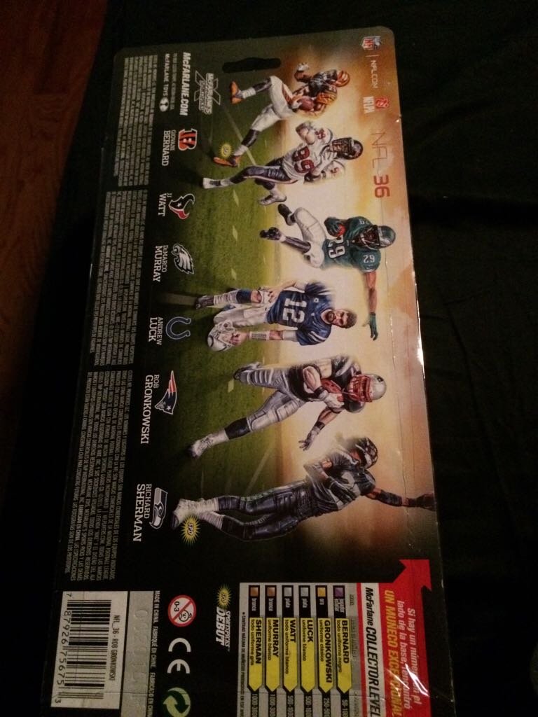 NFL Rob Gronkowski - McFarlane (Nfl Series 36) action figure collectible [Barcode 787926756753] - Main Image 2