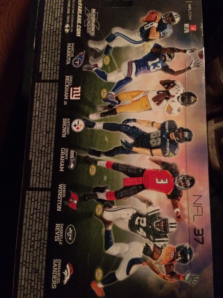 Emmanuel Sanders  - McFarlane (Nfl Series 37) action figure collectible [Barcode 787926756869] - Main Image 2