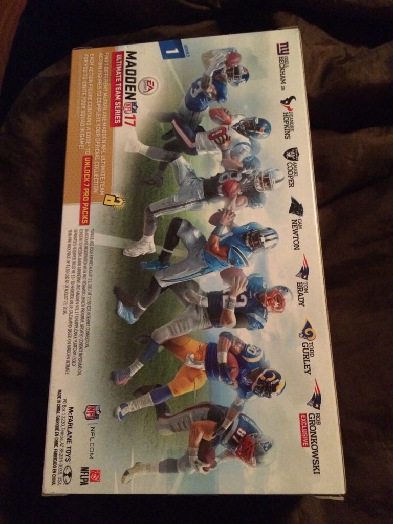 Tom Brady - McFarlane (Mcfarlane Nfl Madden) action figure collectible [Barcode 787926756913] - Main Image 2