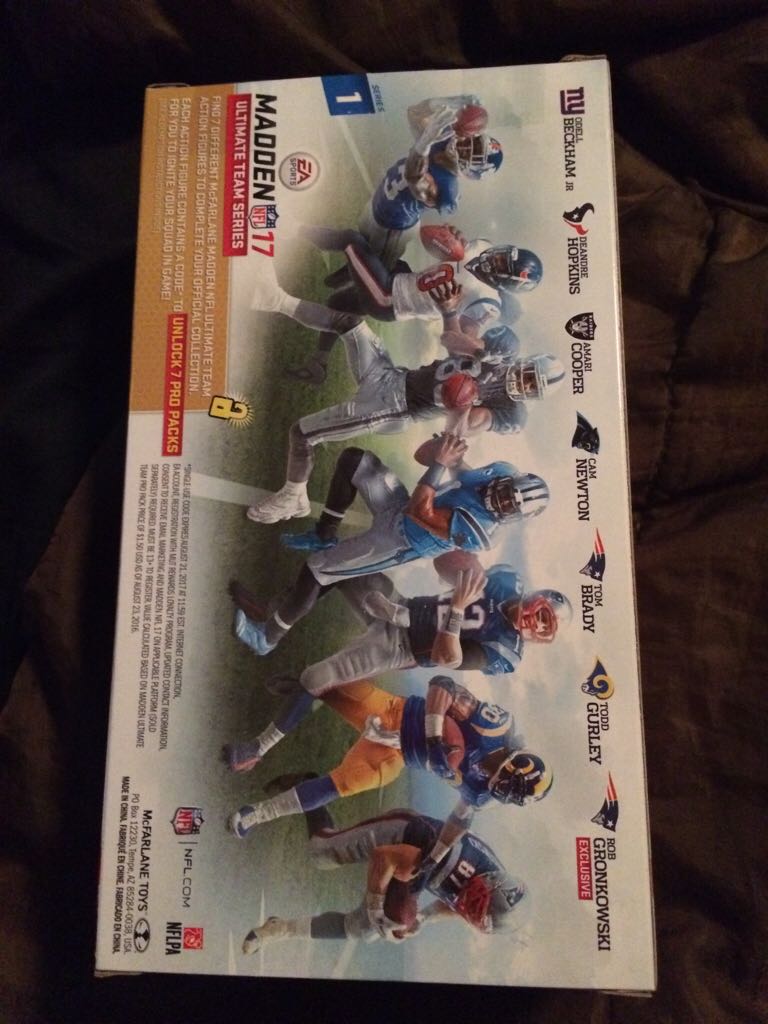 Odell Beckham Jr - McFarlane (Mcfarlane Nfl Madden) action figure collectible [Barcode 787926756968] - Main Image 2