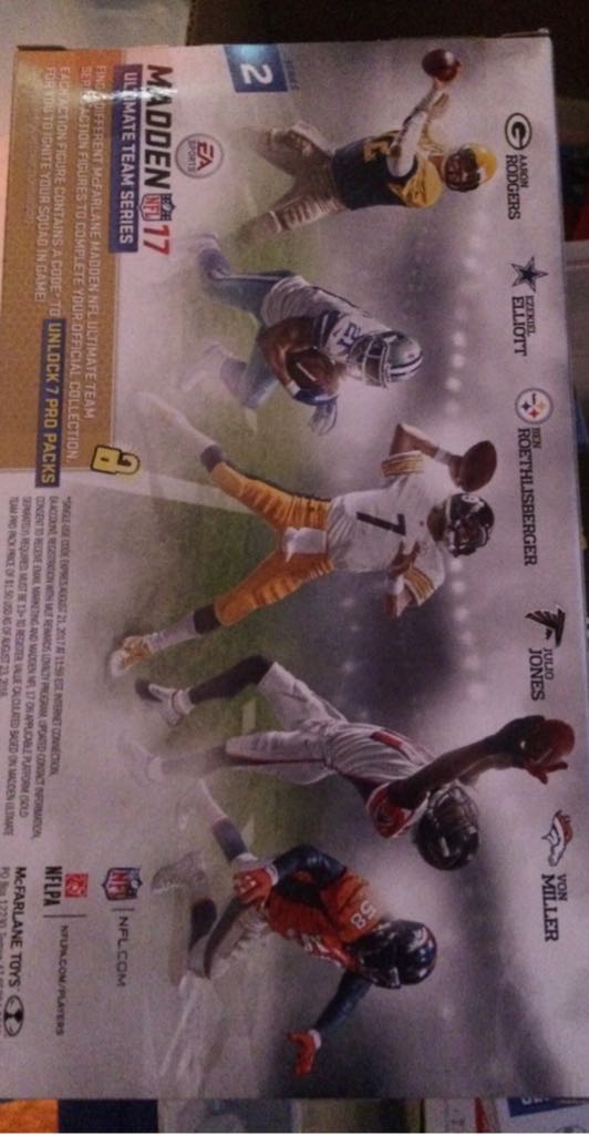 Von Miller - McFarlane Toys (Mcfarlane Nfl Madden) action figure collectible [Barcode 787926757040] - Main Image 2