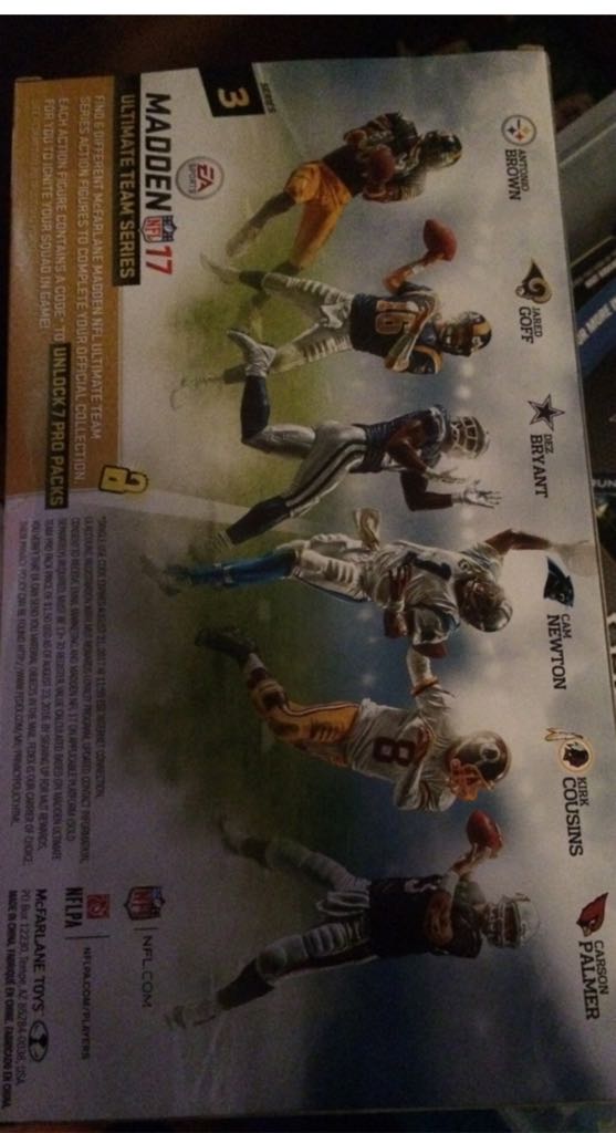 Cam Newton - McFarlane Toys™ (Madden 17 Ultimate Team Series 3) action figure collectible [Barcode 787926757118] - Main Image 2