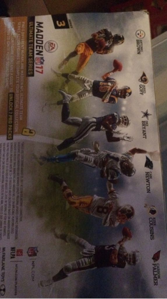 Kirk Cousins  - McFarlane (Mcfarlane Nfl Madden) action figure collectible [Barcode 787926757125] - Main Image 2