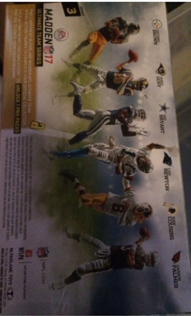 Carson Palmer  - McFarlane Toys™ (Madden 17 Ultimate Team Series 3) action figure collectible [Barcode 787926757149] - Main Image 2