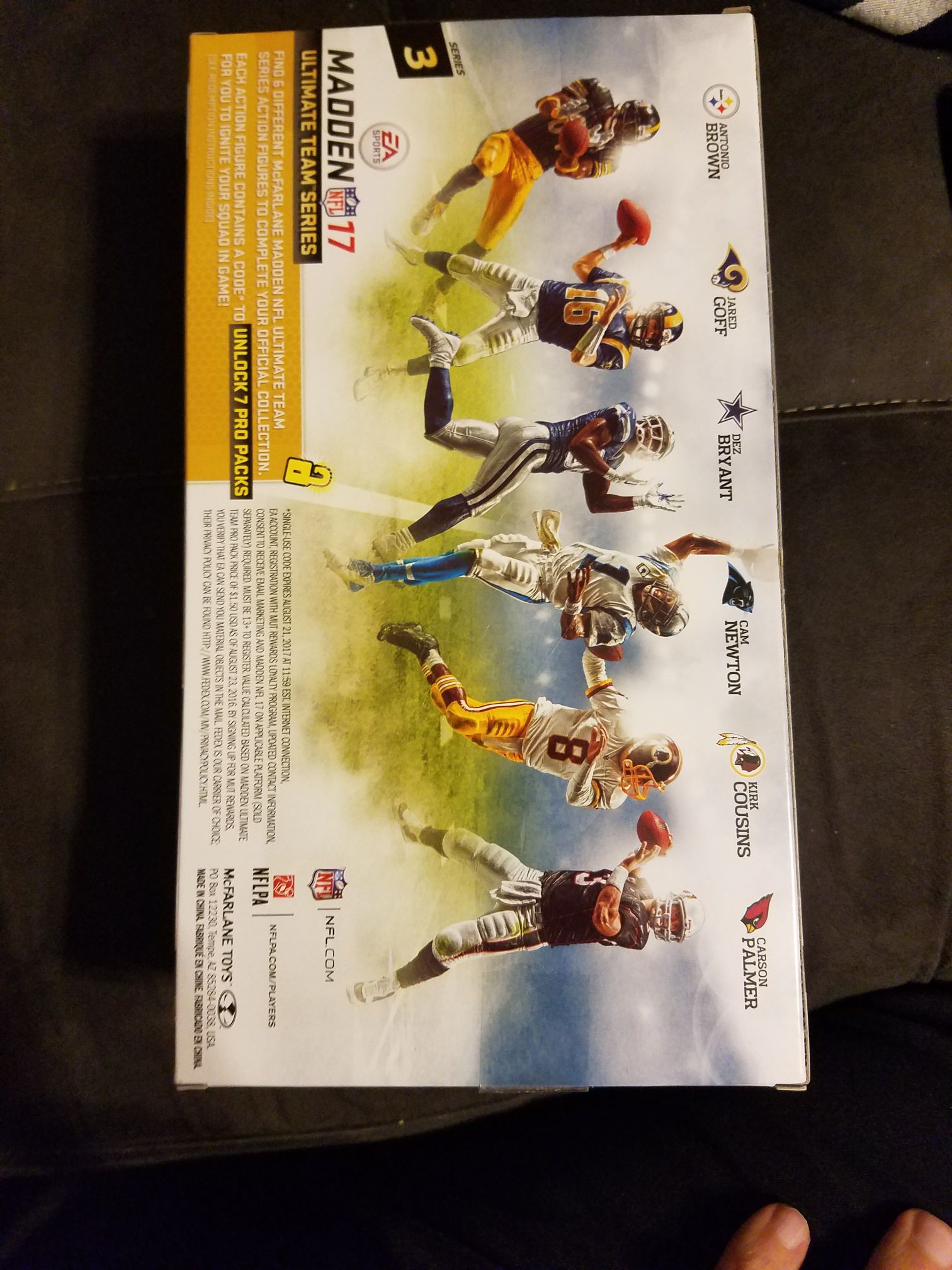 Dez Bryant Madden 17 Ultimate Team Figure - McFarland Toys (FOOTBALL) action figure collectible [Barcode 787926757163] - Main Image 2