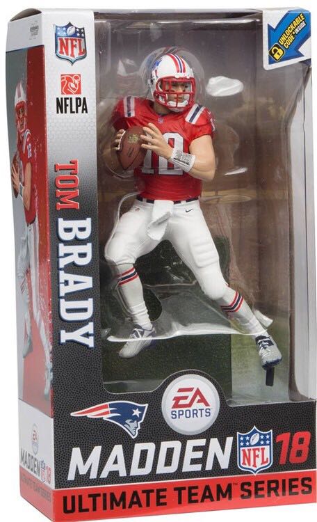 Tom Brady  - McFarland Toys (Madden Ultimate Team Series) action figure collectible [Barcode 787926757262] - Main Image 2