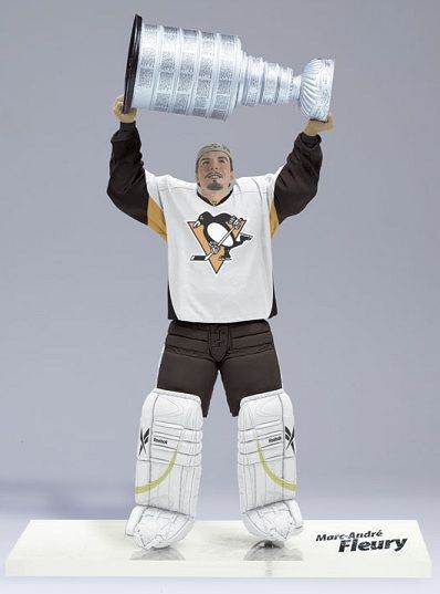 Marc-Andre Fleury - McFarlane (Pittsburgh Penguins) action figure collectible [Barcode 787926760712] - Main Image 2