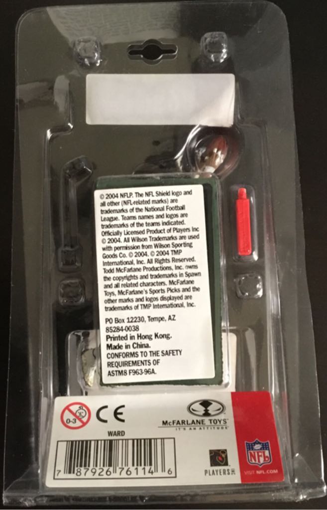 Hines Ward - McFarlane’s Sportspicks (NFL 3-Inch) action figure collectible [Barcode 787926761146] - Main Image 2