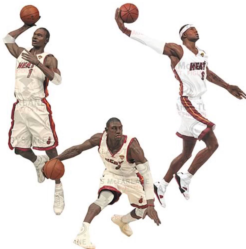 Championship Three Pack - McFarlane Toys (NBA) action figure collectible [Barcode 787926766813] - Main Image 2