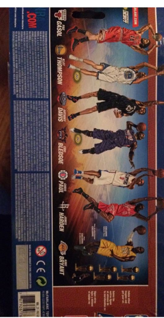 Pau Gasol - McFarlane (Nba Series 27) action figure collectible [Barcode 787926767650] - Main Image 2