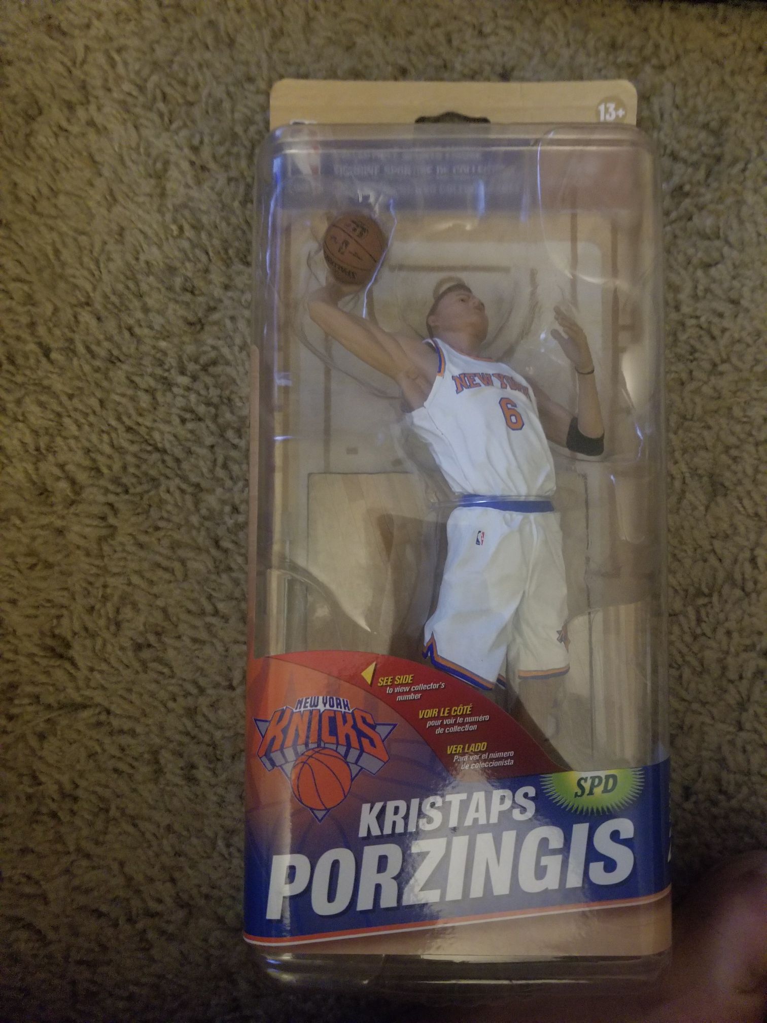 Kristaps Porzingis - Mcfarlene Toys action figure collectible [Barcode 787926767841] - Main Image 1