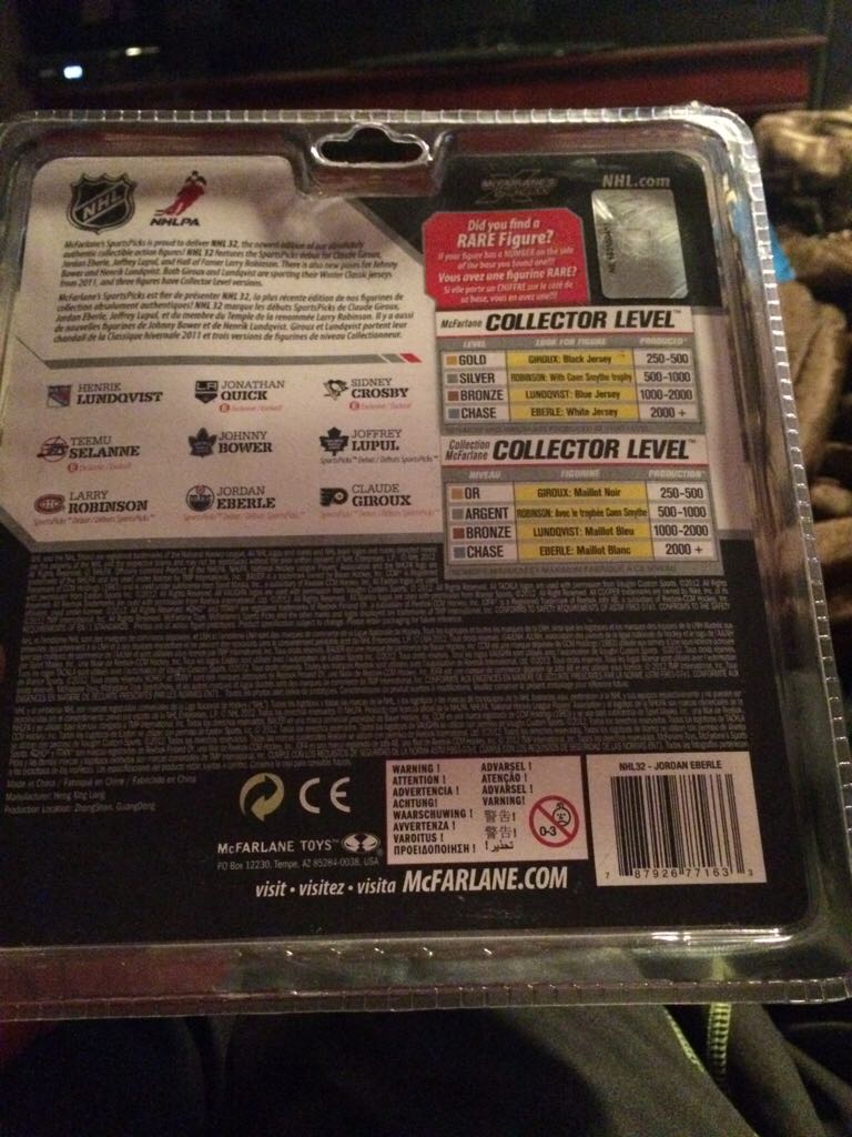 Jordan Eberle  - McFarlane (Nhl Series 32) action figure collectible [Barcode 787926771633] - Main Image 2