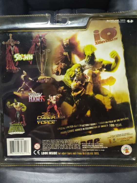 Spawn - Image 10th Anniversary: Shadow Hawk  action figure collectible [Barcode 787926806113] - Main Image 2