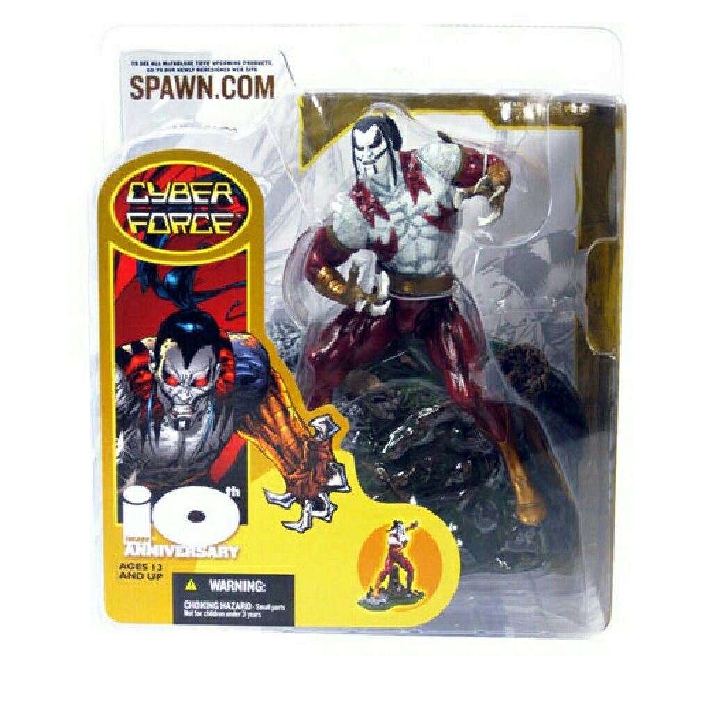 Image 10th Anniversary Cyber Force  action figure collectible [Barcode 787926806120] - Main Image 2