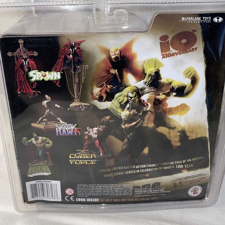 McFarlane Toys Savage Dragon 10th Anniversary 2002 Spawn.Com - McFarlane Toys (Image Comics) action figure collectible [Barcode 787926806137] - Main Image 3
