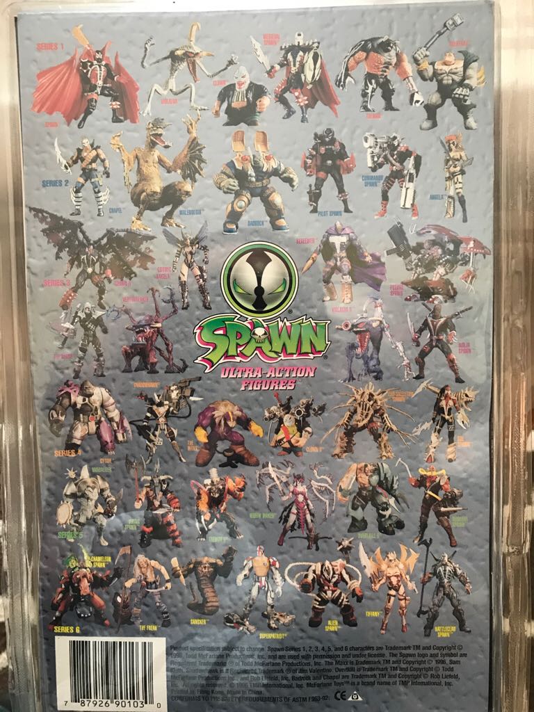 Spawn - Diamond Distributors 50th Issue Exclusive Figure - McFarlane Toys (Spawn: Spawn) action figure collectible [Barcode 787926901030] - Main Image 2