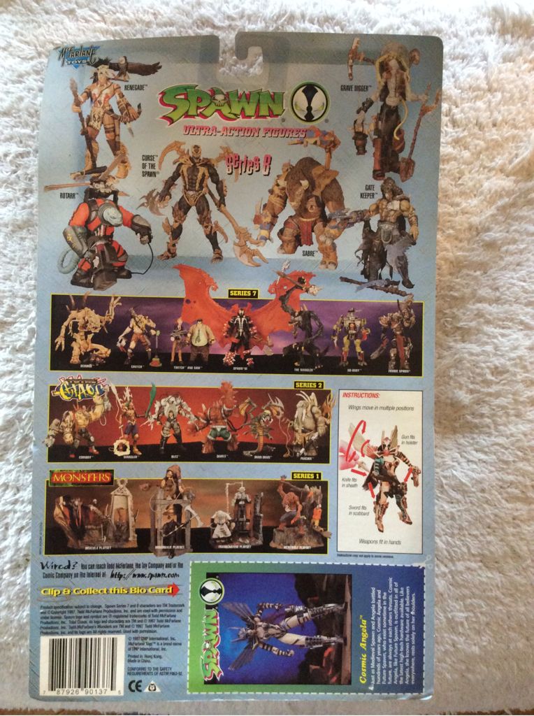 Spawn - Cosmic Angela - Diamond Distributors Spawn Month Exclusive Figure  (Spawn Exclusive) action figure collectible [Barcode 787926901375] - Main Image 2