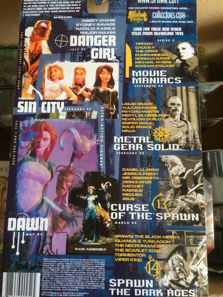 Bombshells - Dawn - McFarlane Toys (Dawn) action figure collectible [Barcode 787926902525] - Main Image 2