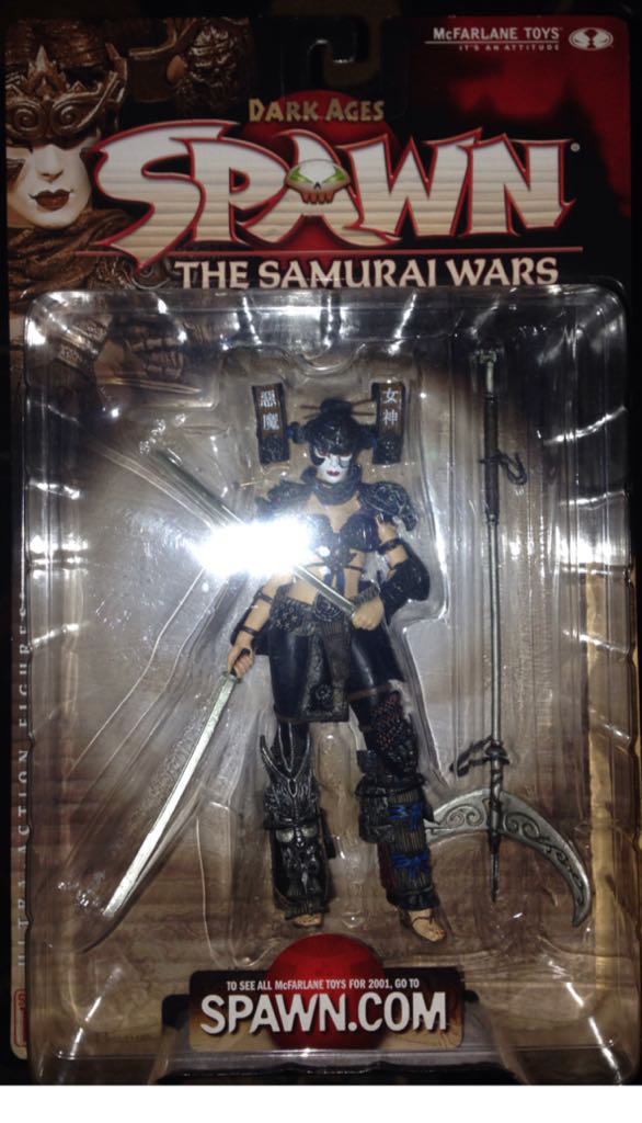 McFarlane’s Spawn - Lotus Angel Warrior GREEN - McFarlane Toys action figure collectible [Barcode 787926902754] - Main Image 2