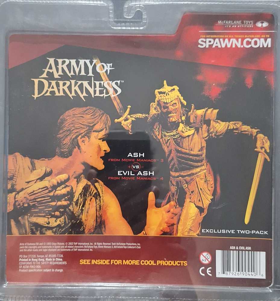 Ash Vs. Evil Ash - McFarlane Toys (Army Of Darkness) action figure collectible [Barcode 787926904406] - Main Image 4