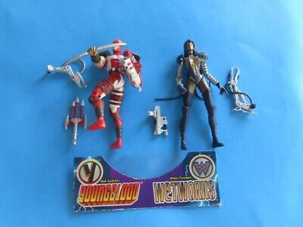 Youngblood / Wetworks: Shaft / Mother-One - McFarlane Toys action figure collectible [Barcode 787926921014] - Main Image 4