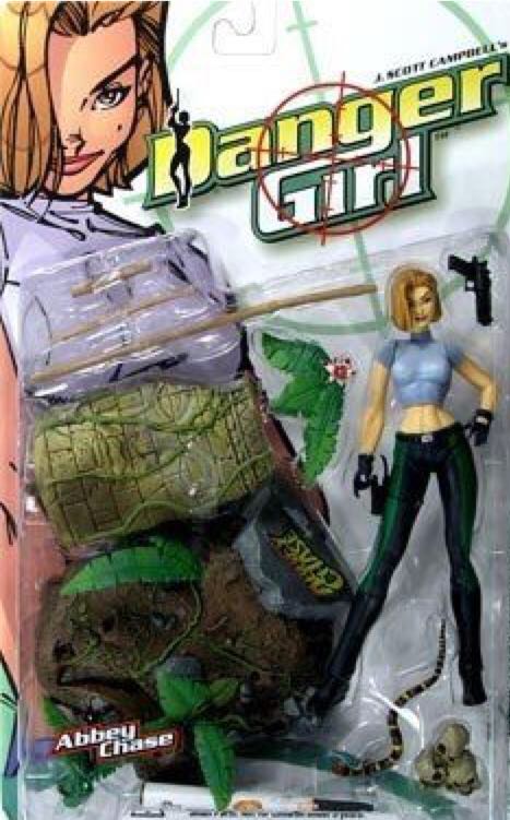 McFarlane Danger Girl - Abbey Chase - McFarlane Toys (Danger Girl) action figure collectible [Barcode 787926921113] - Main Image 2
