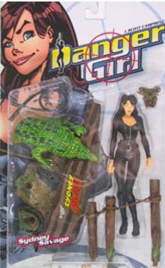 McFarlane Danger Girl - Sydney Savage - McFarlane Toys (Danger Girl) action figure collectible [Barcode 787926921120] - Main Image 2