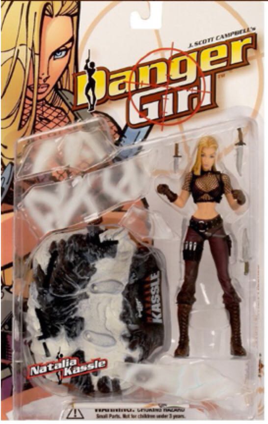 McFarlane Danger Girl - Natalia Kassle - McFarlane Toys (Danger Girl) action figure collectible [Barcode 787926921137] - Main Image 2