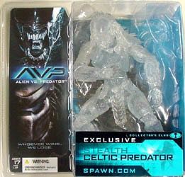 Mcfarlane Stealth Celtic Predator - McFarlane Toys (Mcfarlane Avp Series 1) action figure collectible [Barcode 787926923001] - Main Image 1