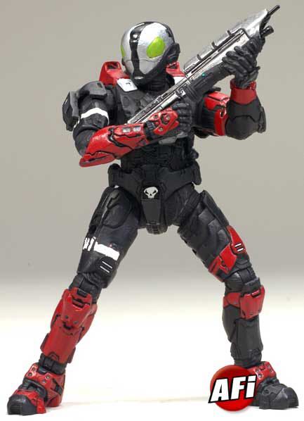 Spartan soldier (EVA - HellSpartan) - McFarlane Toys action figure collectible [Barcode 787926930238] - Main Image 2