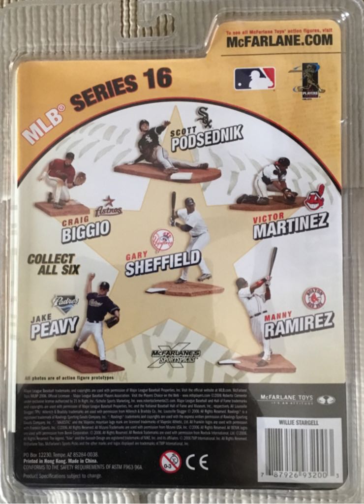 Willie Stargell - McFarlane’s Sportspicks (MLB Series 16) action figure collectible [Barcode 787926932003] - Main Image 2