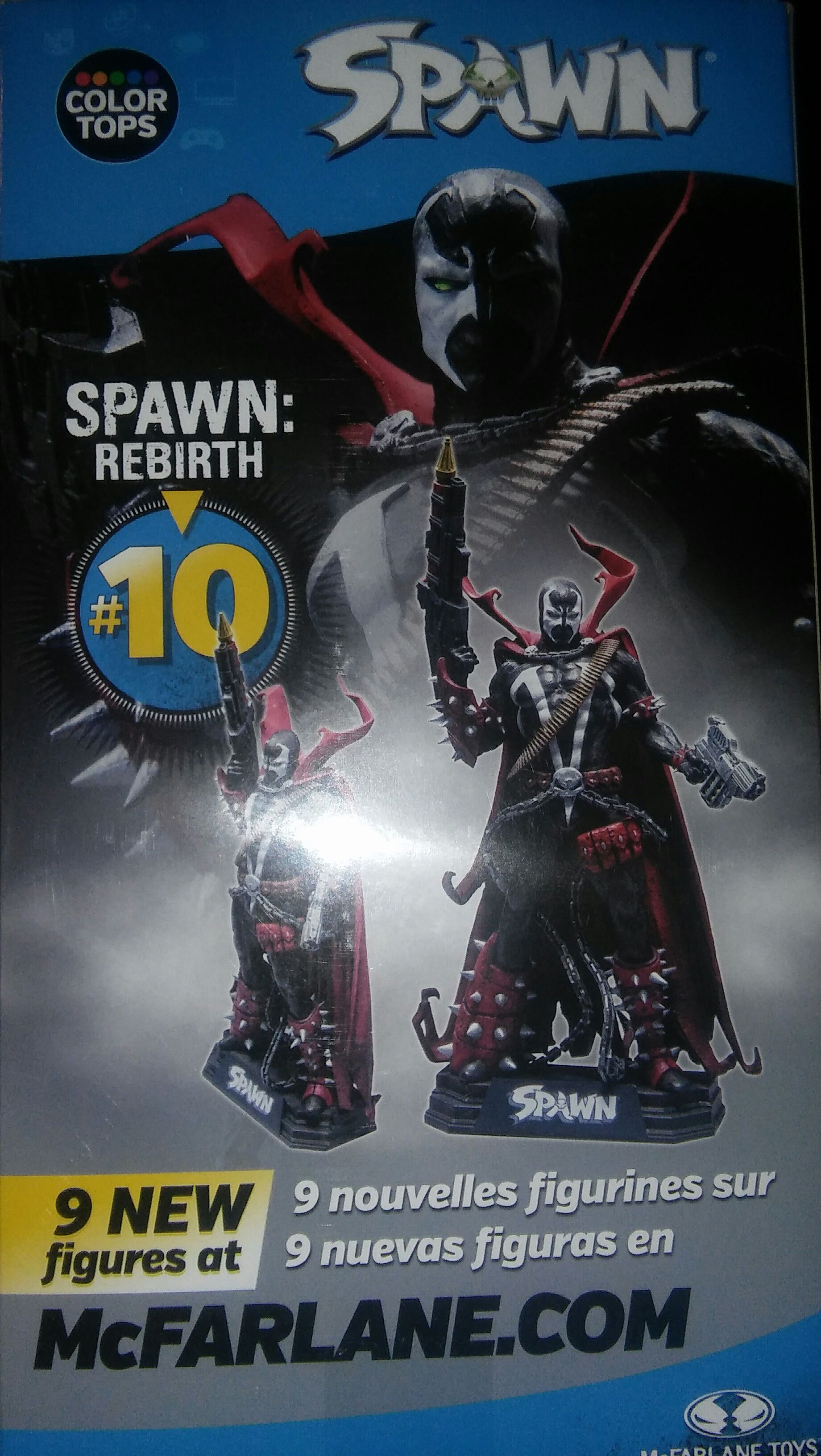 Spawn Rebirth - Masked - Mcfarlene Toys (Spawn Collectors Club) action figure collectible [Barcode 787926994216] - Main Image 2