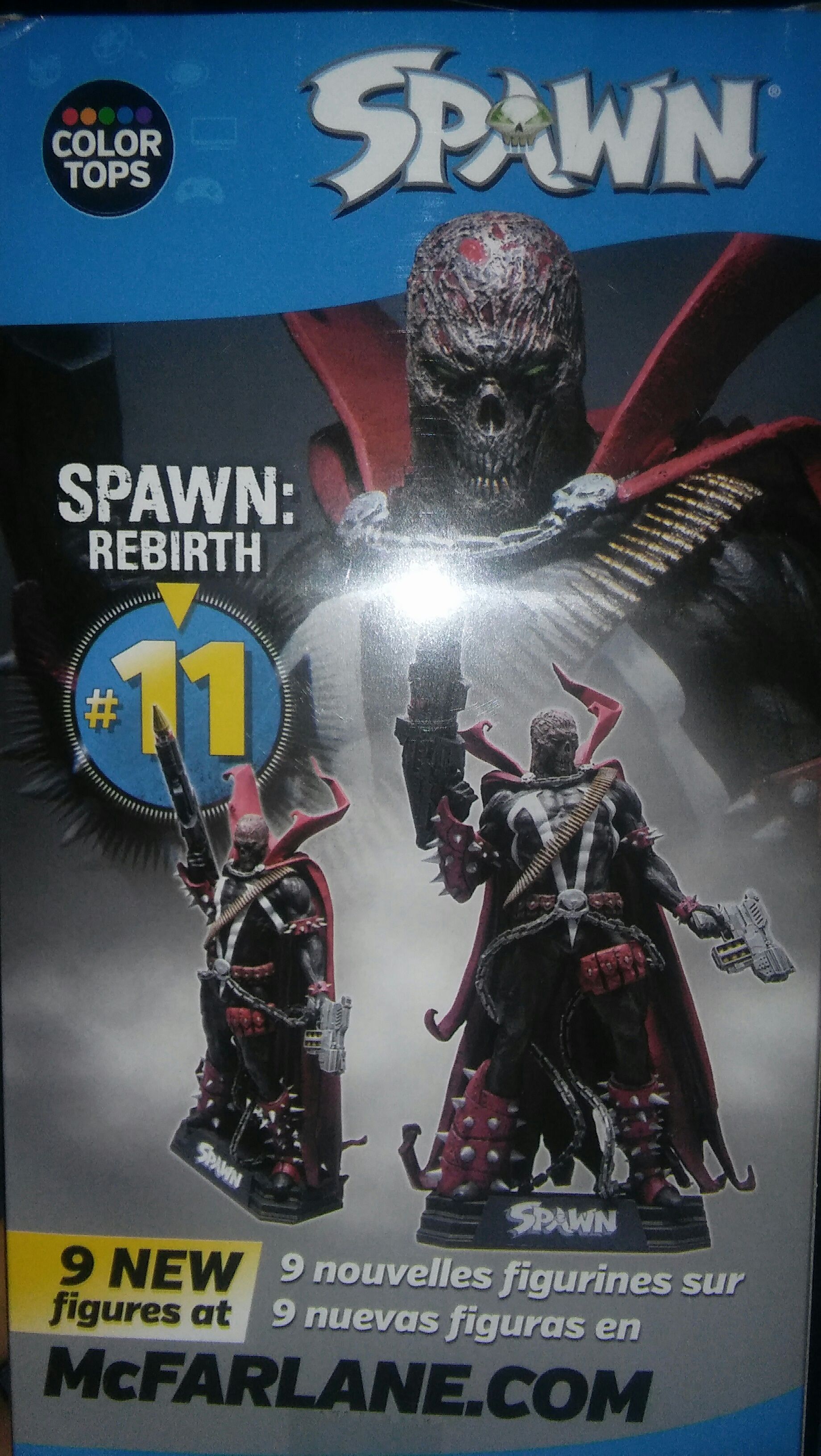 Spawn: Rebirth - Unmasked - McFarlane Toys (Spawn Collectors Club) action figure collectible [Barcode 787926994223] - Main Image 2