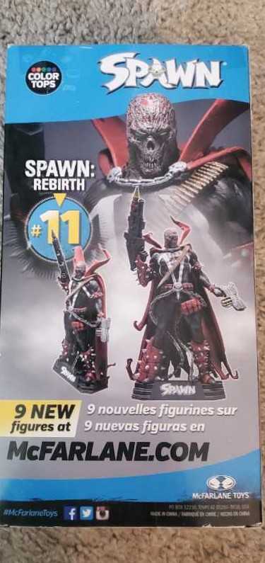 Spawn: Rebirth - Unmasked - McFarlane Toys (Spawn Collectors Club) action figure collectible [Barcode 787926994223] - Main Image 3