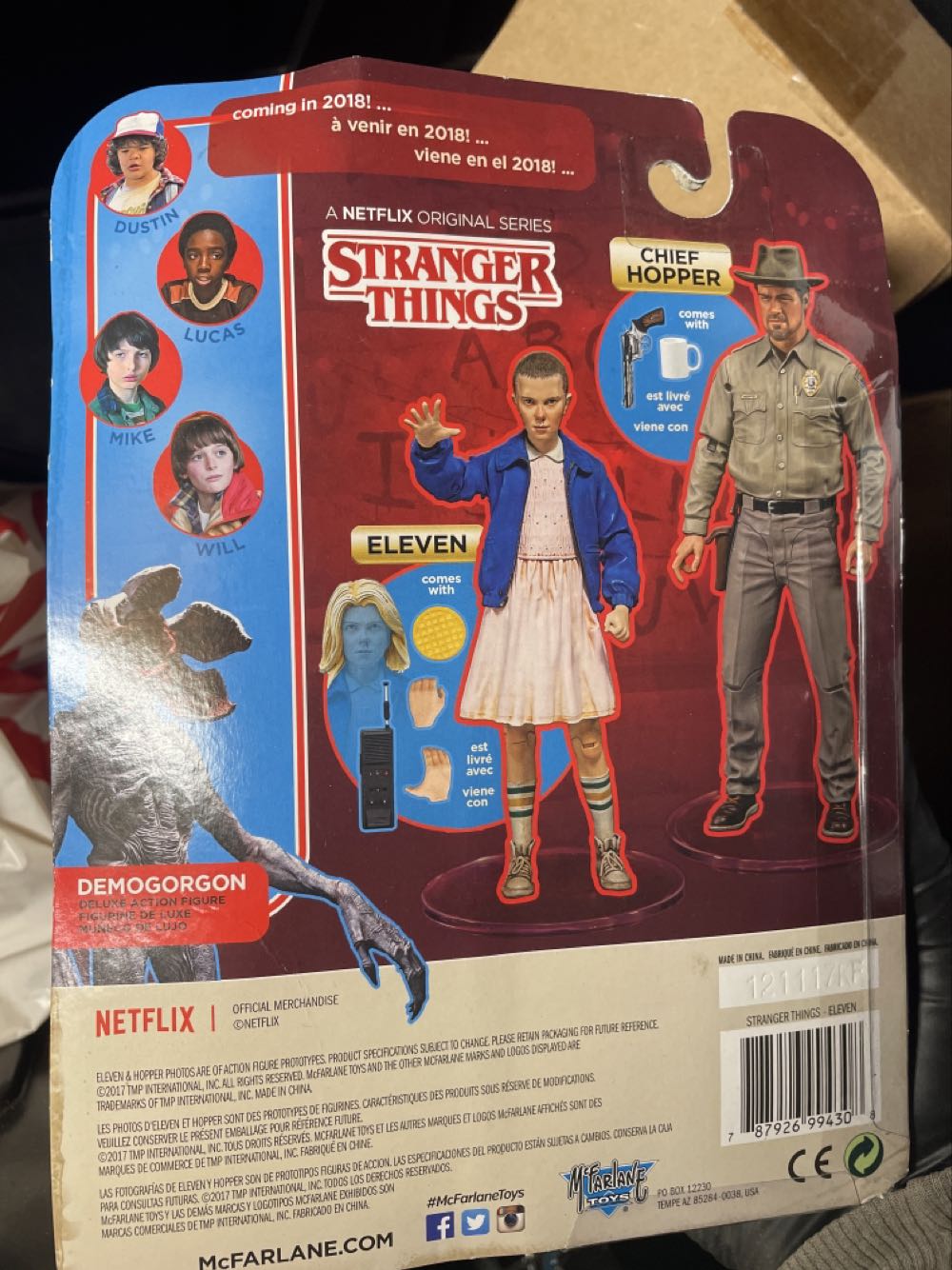 Eleven - McFarlane Toys (Stranger Things) action figure collectible [Barcode 787926994308] - Main Image 3