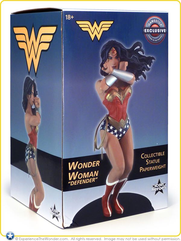 Wonder Woman “Defender” - Icon Heroes (DC Comics - Super Heroes) action figure collectible [Barcode 793573701107] - Main Image 2