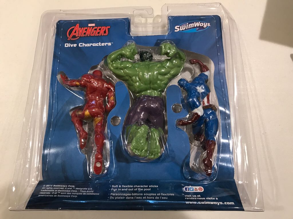 Avengers Age Of Ultron - Swimways  action figure collectible [Barcode 795861271439] - Main Image 2