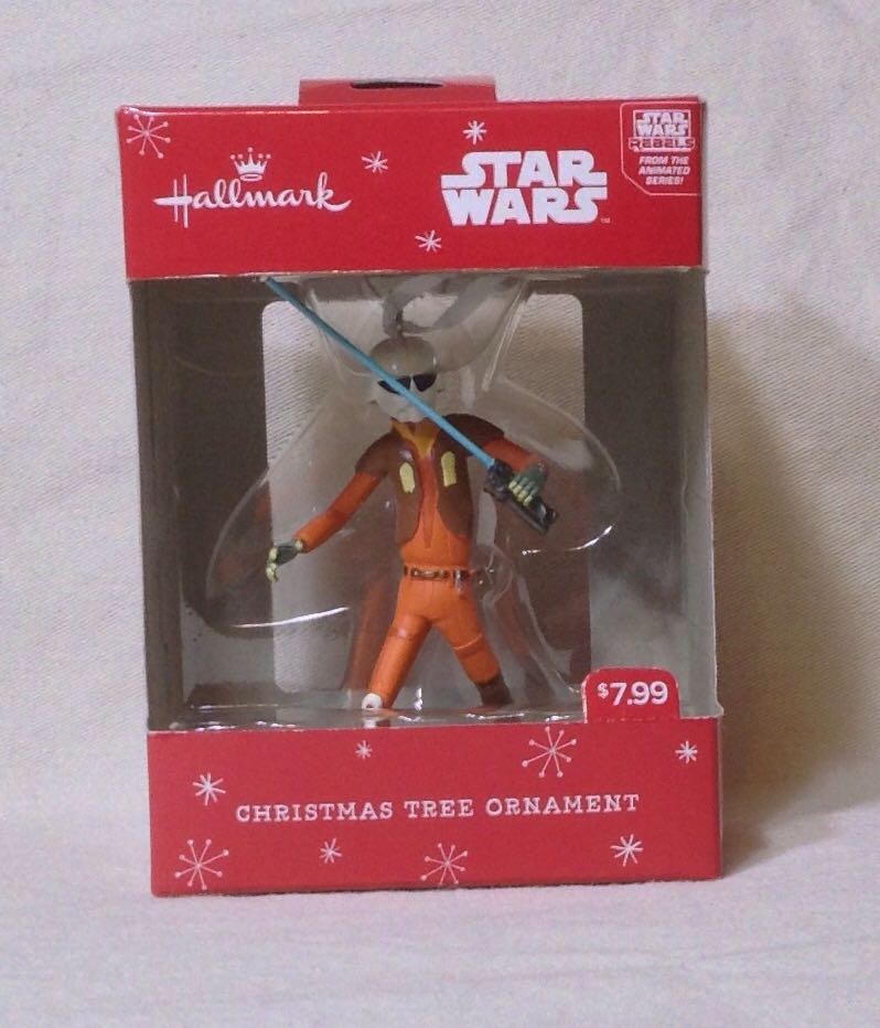 Ezra Christmas Tree Ornament - Hallmark (Star Wars Rebels) action figure collectible [Barcode 795902484910] - Main Image 1