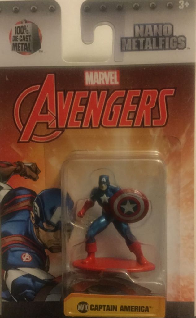 CAPTAIN AMERICA Figurine - Jada Toys (Marvel Avengers) action figure collectible [Barcode 801310844359] - Main Image 2